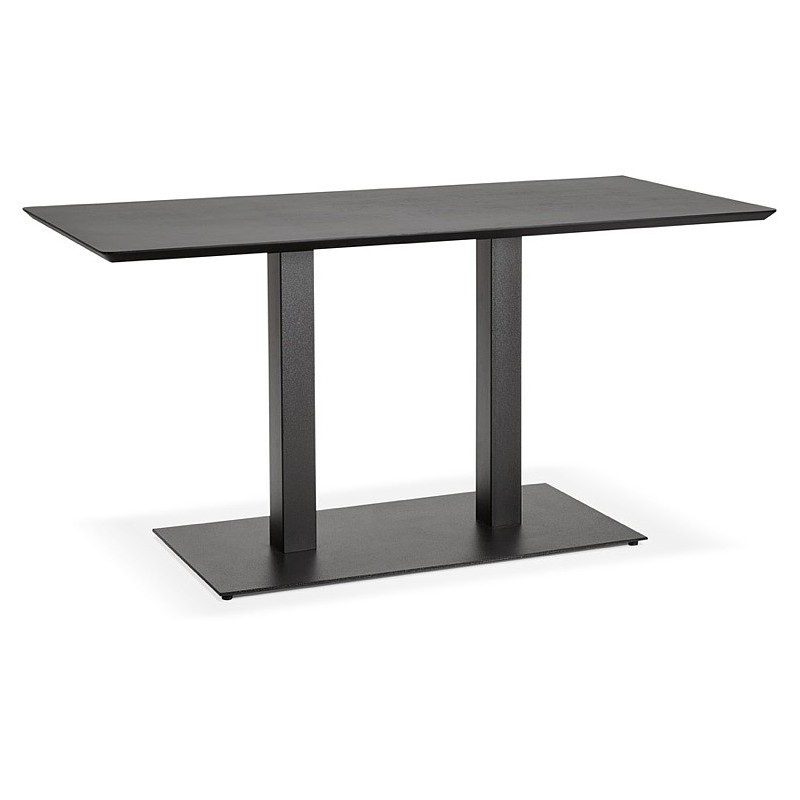 Table à manger design ou table de réunion KENZA (150x70x75 cm) (noir) - image 39816