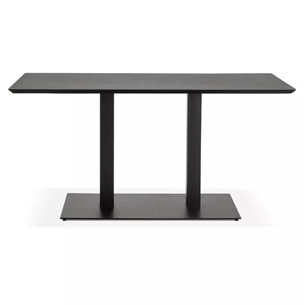 Diseño o reunión mesa de KENZA (150 x 70 x 75 cm) (negro) - image 39817