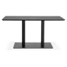 Diseño o reunión mesa de KENZA (150 x 70 x 75 cm) (negro) - image 39817