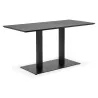 Diseño o reunión mesa de KENZA (150 x 70 x 75 cm) (negro) - image 39819