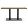 Table design or meeting table KENZA (150 x 70 x 75 cm) (natural oak finish) - image 39828