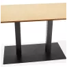 Table design or meeting table KENZA (150 x 70 x 75 cm) (natural oak finish) - image 39834