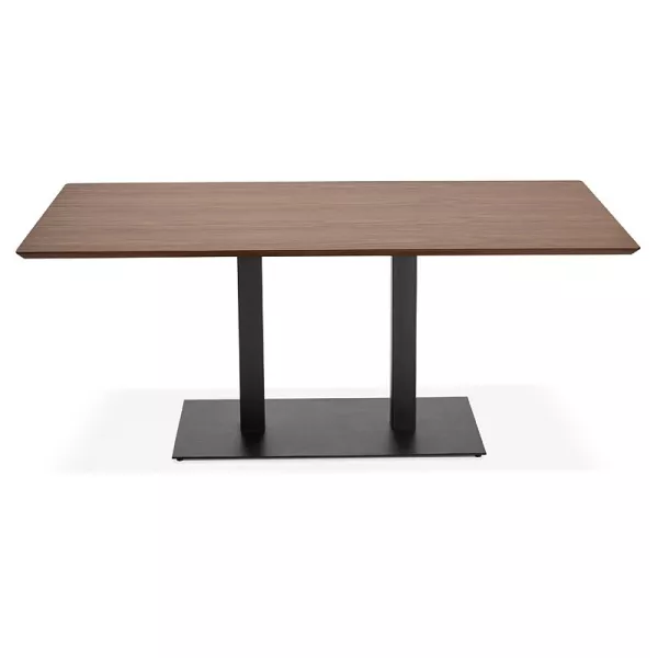 Table design or meeting table ANDREA (180 x 90 x 75 cm) (Walnut Finish) - image 39839