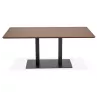 Table design or meeting table ANDREA (180 x 90 x 75 cm) (Walnut Finish) - image 39839