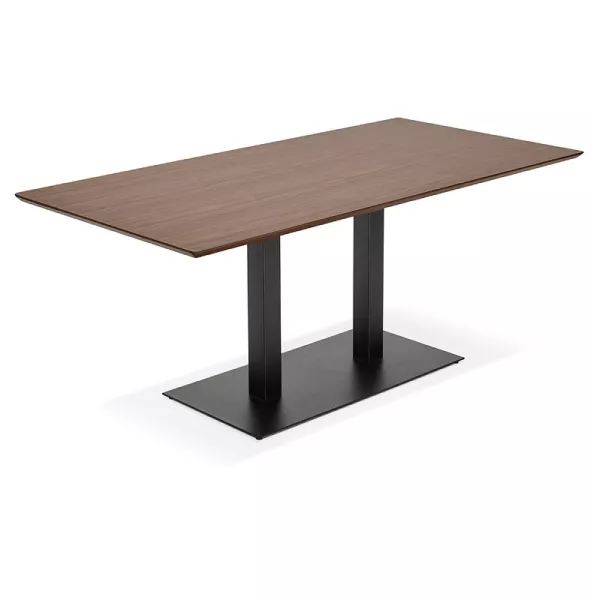 Table design or meeting table ANDREA (180 x 90 x 75 cm) (Walnut Finish) - image 39841