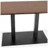 Table design or meeting table ANDREA (180 x 90 x 75 cm) (Walnut Finish) - image 39845