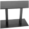 Table à manger design ou table de réunion ANDREA (180x90x75 cm) (noir) - image 39856