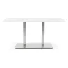 Tavolo design o riunione tavolo SOLÈNE (160 x 80 x 75 cm) (bianco) - image 39881