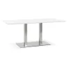 Table à manger design ou table de réunion CLAIRE (180x90x75 cm) (blanc) - image 39921