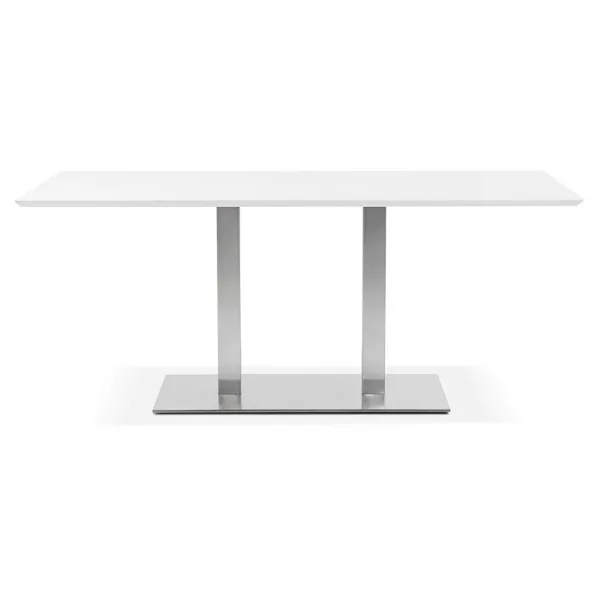 Tisch-Design oder Tabelle treffen CLAIRE (180 x 90 x 75 cm) (weiß) - image 39922