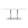 Tisch-Design oder Tabelle treffen CLAIRE (180 x 90 x 75 cm) (weiß) - image 39922