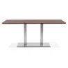 Table design or table of meeting CLAIRE (180 x 90 x 75 cm) (Walnut Finish) - image 39931