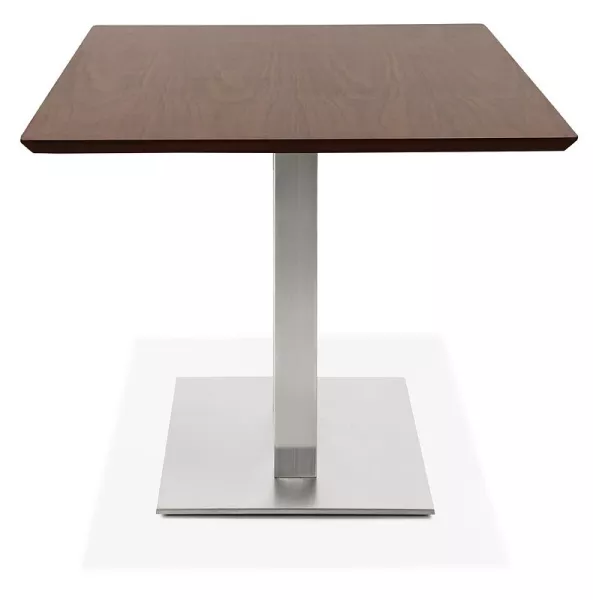 Table design or table of meeting CLAIRE (180 x 90 x 75 cm) (Walnut Finish) - image 39932