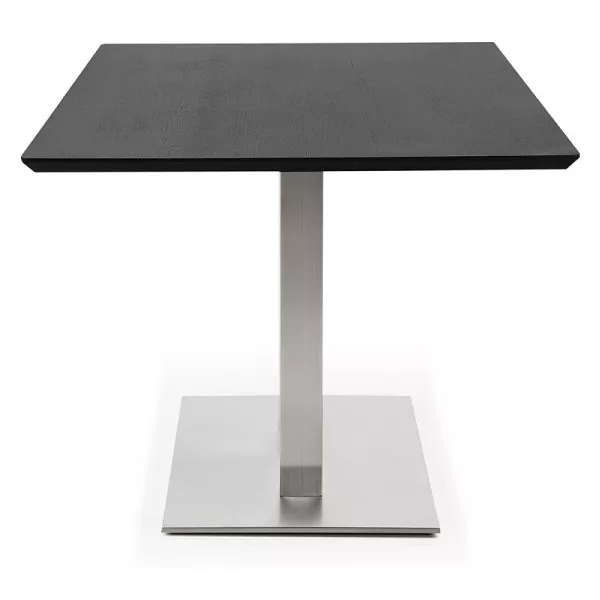 Table design or table of meeting CLAIRE (180 x 90 x 75 cm) (black ash finish) - image 39942