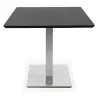 Table design or table of meeting CLAIRE (180 x 90 x 75 cm) (black ash finish) - image 39942