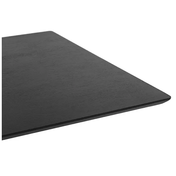 Table design or table of meeting CLAIRE (180 x 90 x 75 cm) (black ash finish) - image 39944