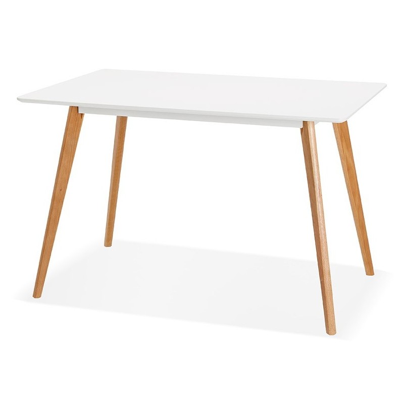 Tavolo design scandinavo o ufficio MAYA (120 x 78 x 77 cm) (bianco) - image 39970