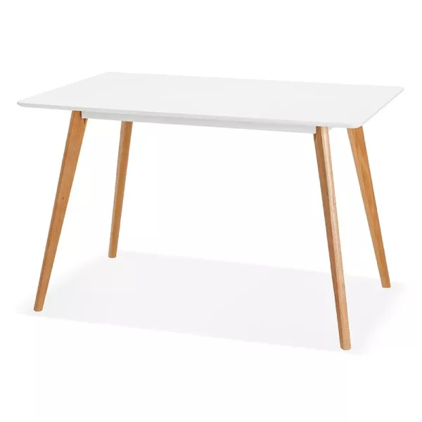 Table design Scandinavian or Office MAYA (120 x 78 x 77 cm) (white) - image 39970