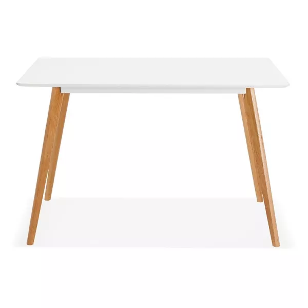 Mesa de diseño escandinavo u Oficina MAYA (120 x 78 x 77 cm) (blanco) - image 39971