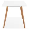 Table design Scandinavian or Office MAYA (120 x 78 x 77 cm) (white) - image 39972