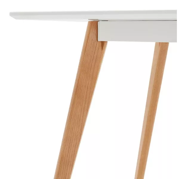 Table design Scandinavian or Office MAYA (120 x 78 x 77 cm) (white) - image 39979