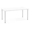 Bureau table de réunion moderne (80x160 cm) LORENZO en bois (blanc) - image 40152