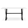 Table design or (160 x 80 cm) WENDY glass desk (white) - image 40288