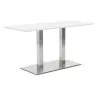 Diseño o reunión mesa de CORALIE (150 x 70 x 75 cm) (blanco) - image 40418