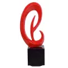 Statue sculpture décorative design enceinte Bluetooth LISTENING en résine VOICE OF DESIGN (Rouge)