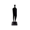 Statue sculpture décorative design enceinte Bluetooth HUMAN BODY en résine (Noir)