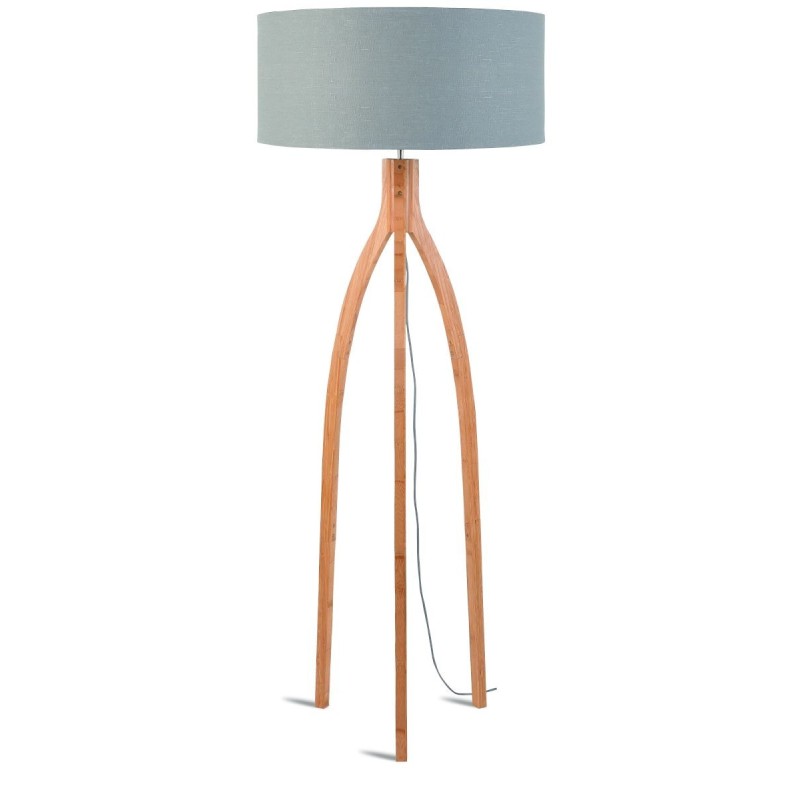 Abat-jour En Lin – Ø30 Cm X H20 Cm – Pour Lampadaire, Chevet, Table – Douille E27, Lumière Douce