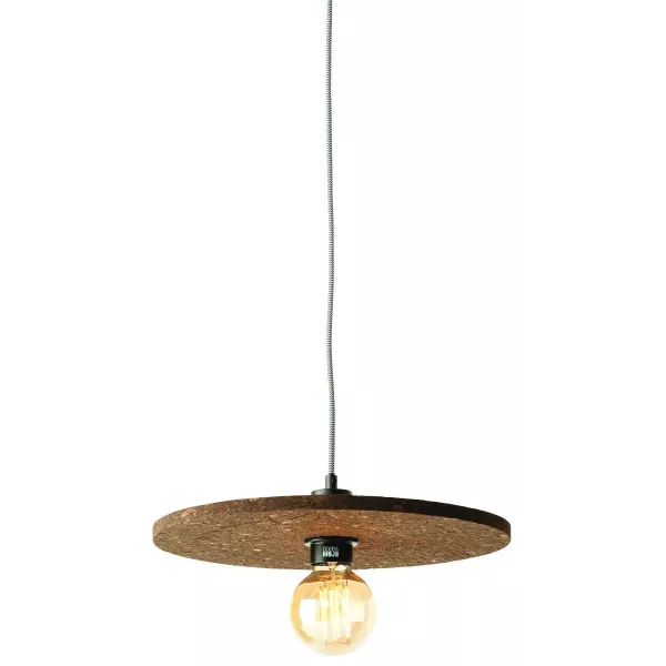 Lampe à suspension en liège ALGARVE (naturel)