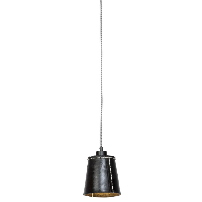 Lampe à suspension en pneu recyclé AMAZON SMALL 1 abat-jour (noir)