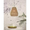 Lampe à suspension en jute IGUAZU SMALL (Ø 40 cm) (naturel)