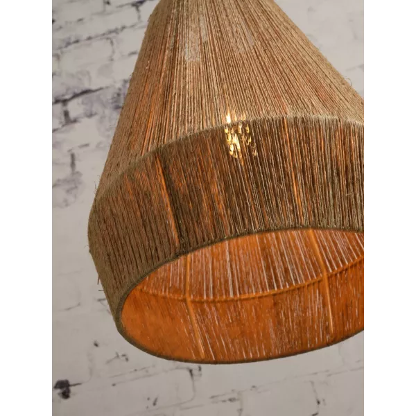 Lampe à suspension en jute IGUAZU SMALL (Ø 40 cm) (naturel)