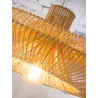 KALAHARI XL 2 lampshade (natural) rattan suspension lamp to associate with Weatherproof Garden Hanging Lights