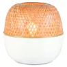 Lampe de table en bambou MEKONG SMALL (blanc, naturel)