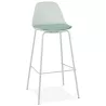 Tabouret de bar chaise de bar industriel pieds vert clair OCEANE (vert clair)