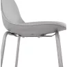 Tabouret de bar chaise de bar industriel pieds gris clair OCEANE (gris clair)