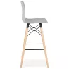 FAIRY Scandinavian design bar stool (light grey) to associate with Bar Stool Design Bar Chair For Dining Room