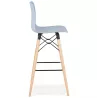 Tabouret de bar design scandinave FAIRY (bleu clair)