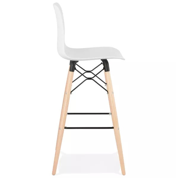 Tabouret de bar design scandinave FAIRY (rose)