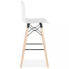 Tabouret de bar design scandinave FAIRY (rose)