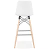 Tabouret de bar design scandinave FAIRY (rose)