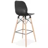 Tabouret de bar design scandinave PACO (noir)