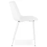 MANDY design and contemporary chair (white) to associate with Vintage Chairs For A Retro Touch