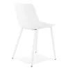 MANDY design and contemporary chair (white) to associate with Weatherproof Garden Chairs