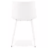 Diseño MANDY y silla contemporánea (blanco) asociarse con Sillas de cuero contemporáneas