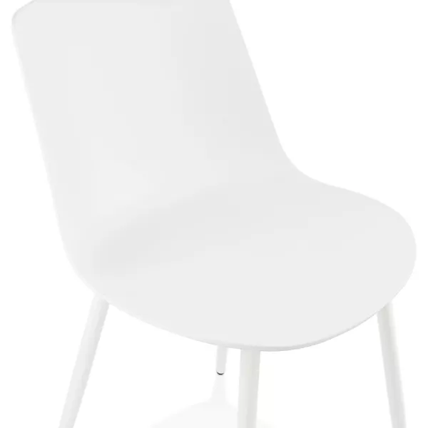 MANDY design and contemporary chair (white) to associate with Contemporary Leather Chairs