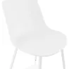 MANDY design and contemporary chair (white) to associate with Contemporary Leather Chairs